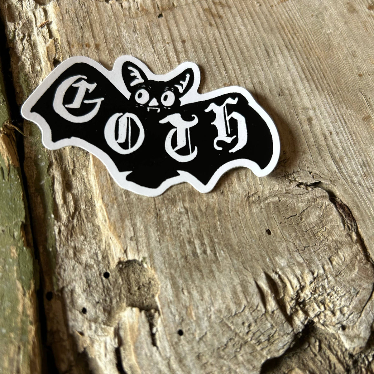 Goth Bat Sticker