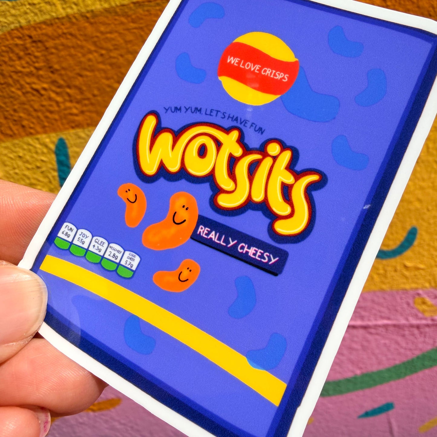 Wotsit All About Sticker
