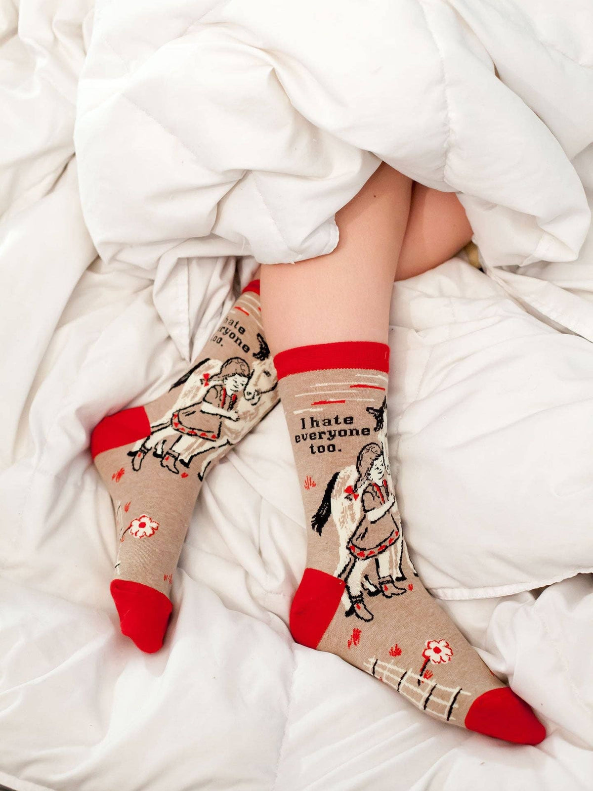 I Hate Everyone Too Women's Socks