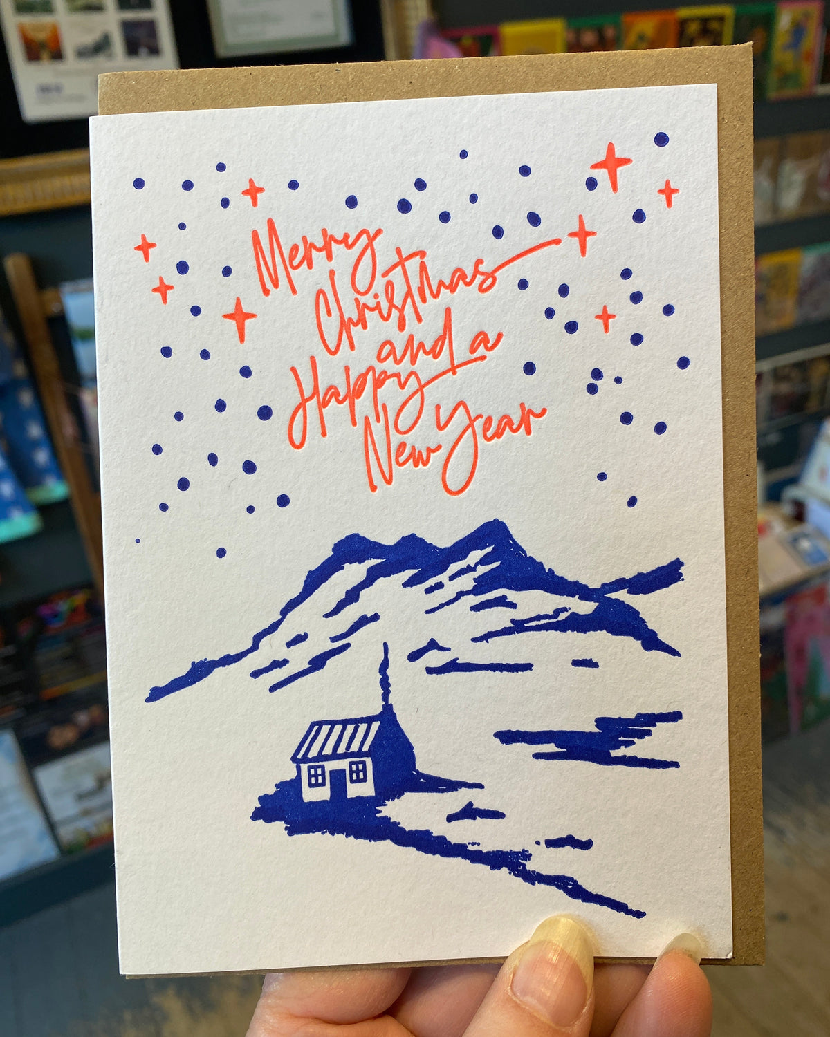 Merry Christmas And A Happy New Year Card