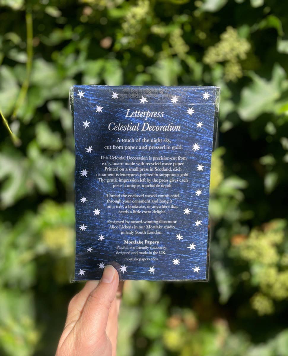 Moon Folk Ornament