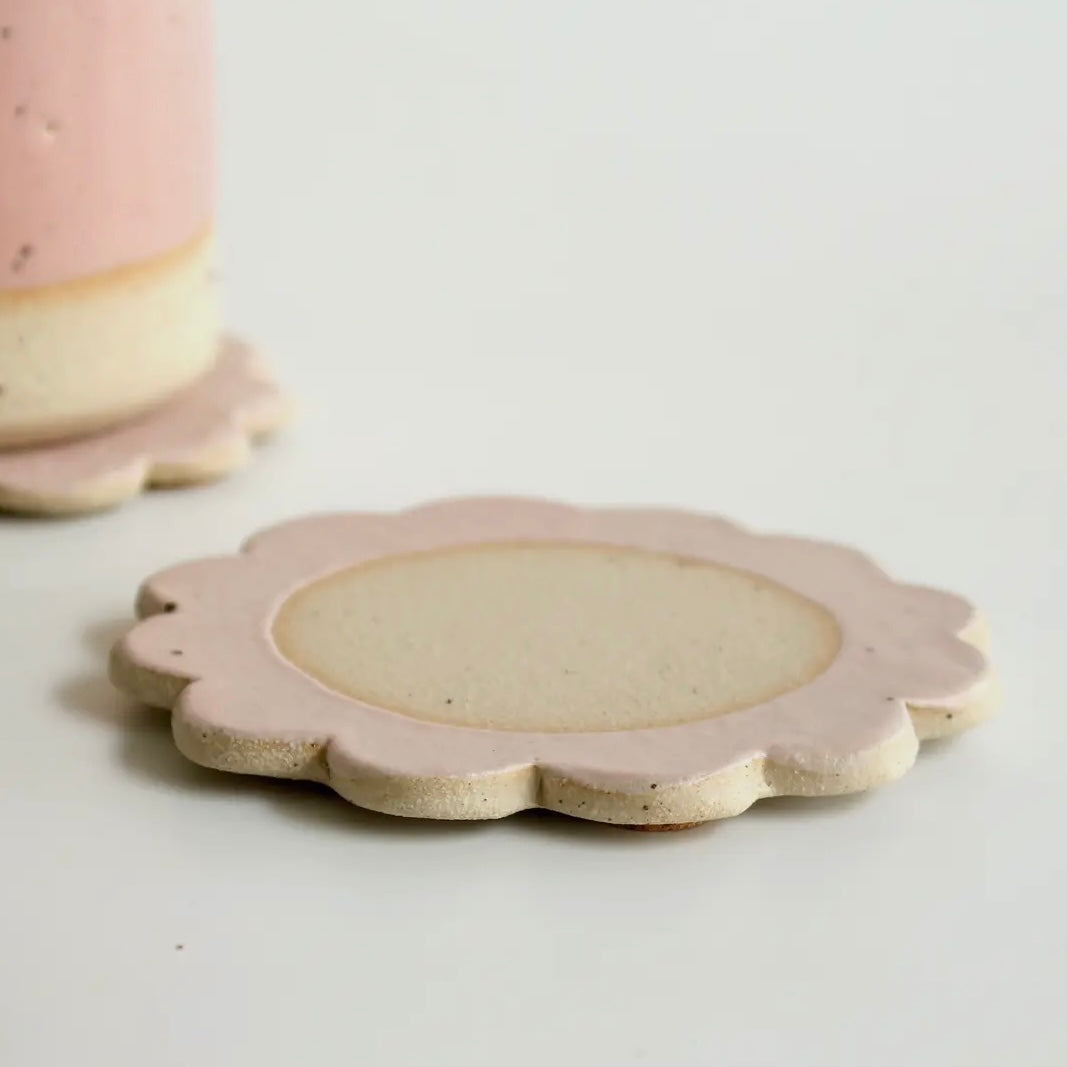 Ceramic Flower Coaster-Habulous-My Beautiful Caravan