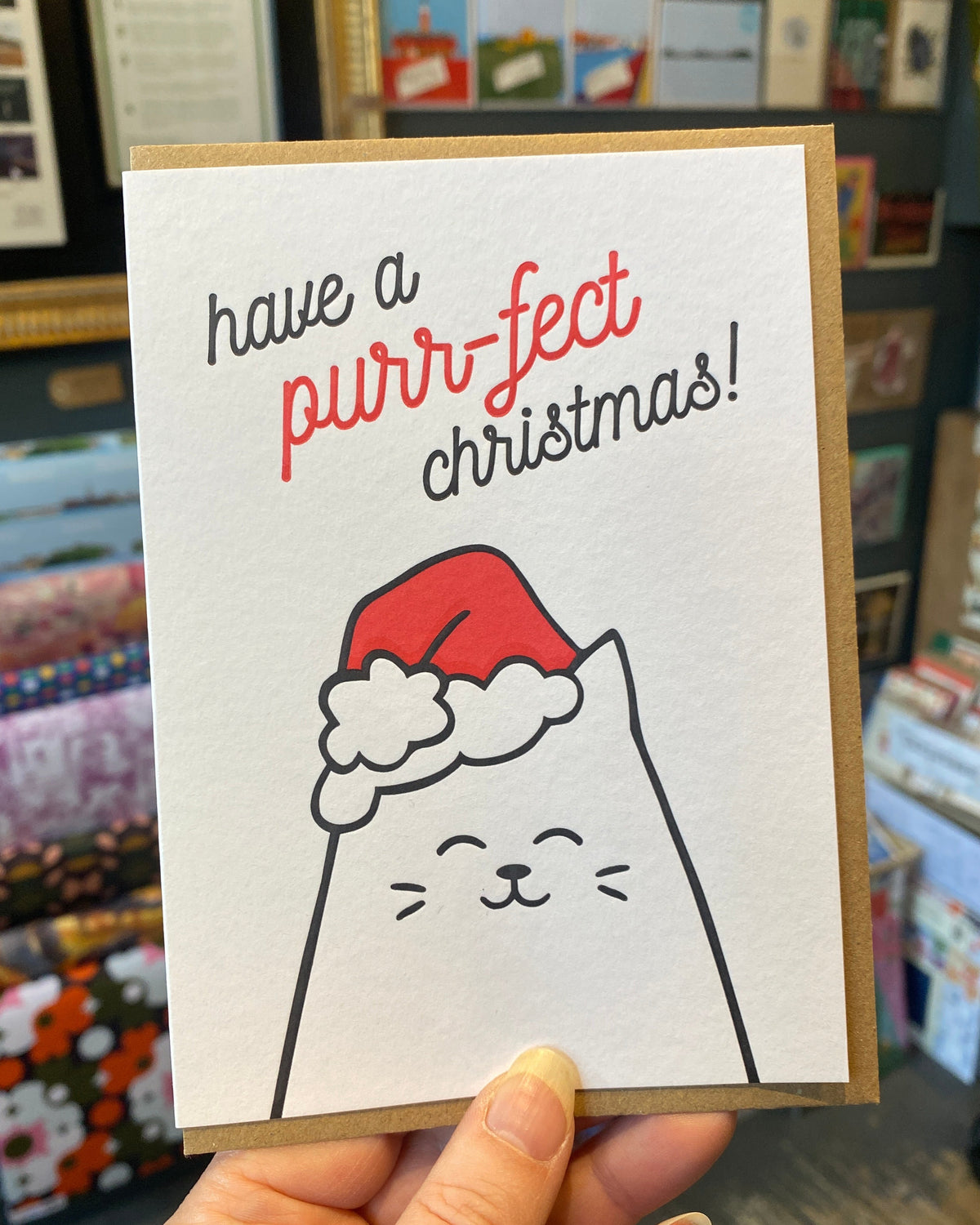 Have A Purr-fect Christmas Card