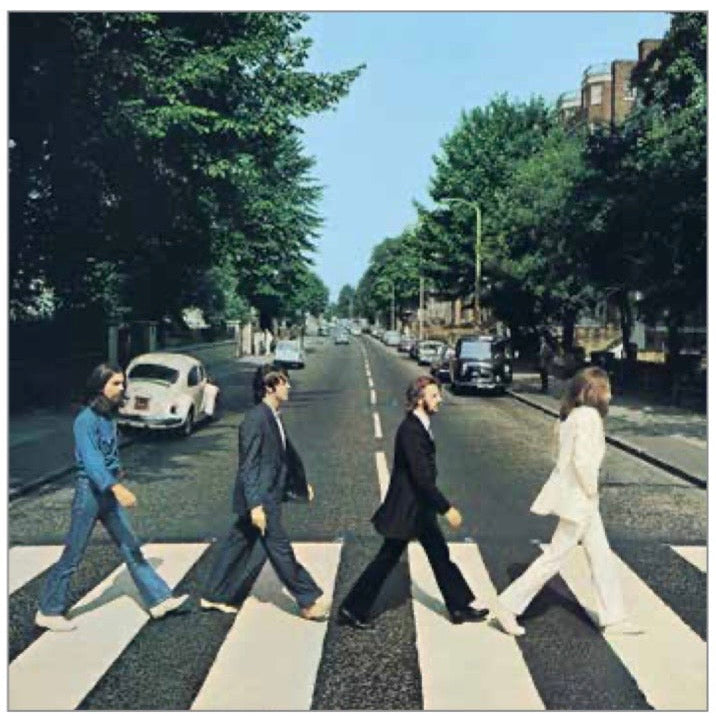Beatles Abbey Road Card