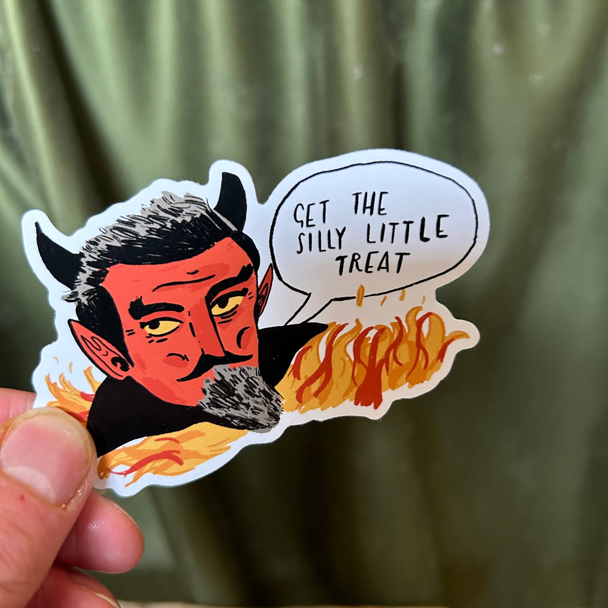 Silly Little Treat Sticker