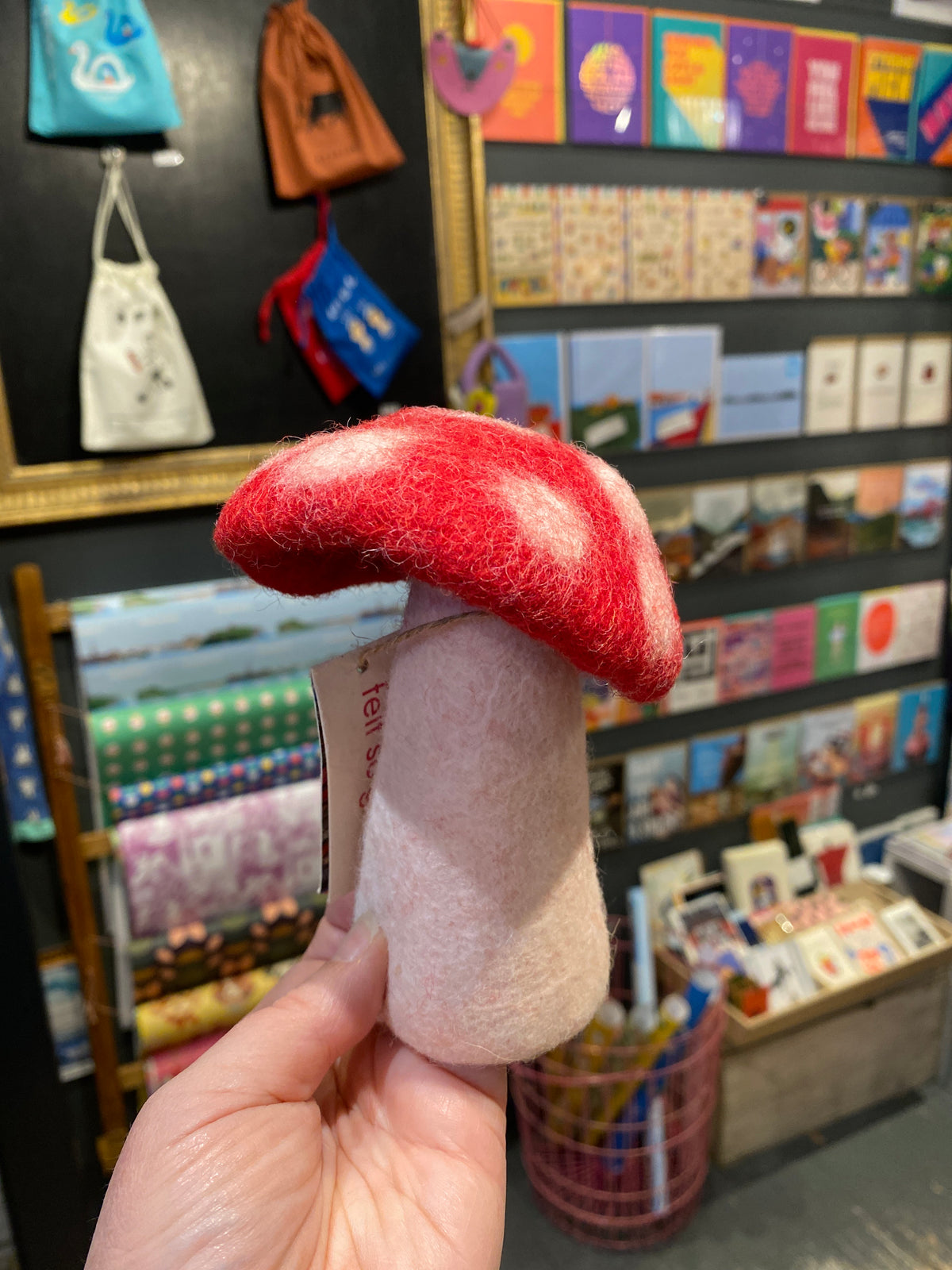 Felt Toadstool Decoration