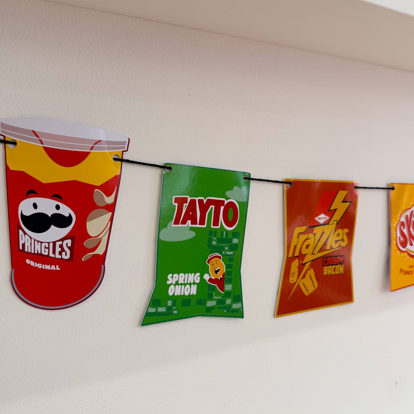 Crisp Packet Garland