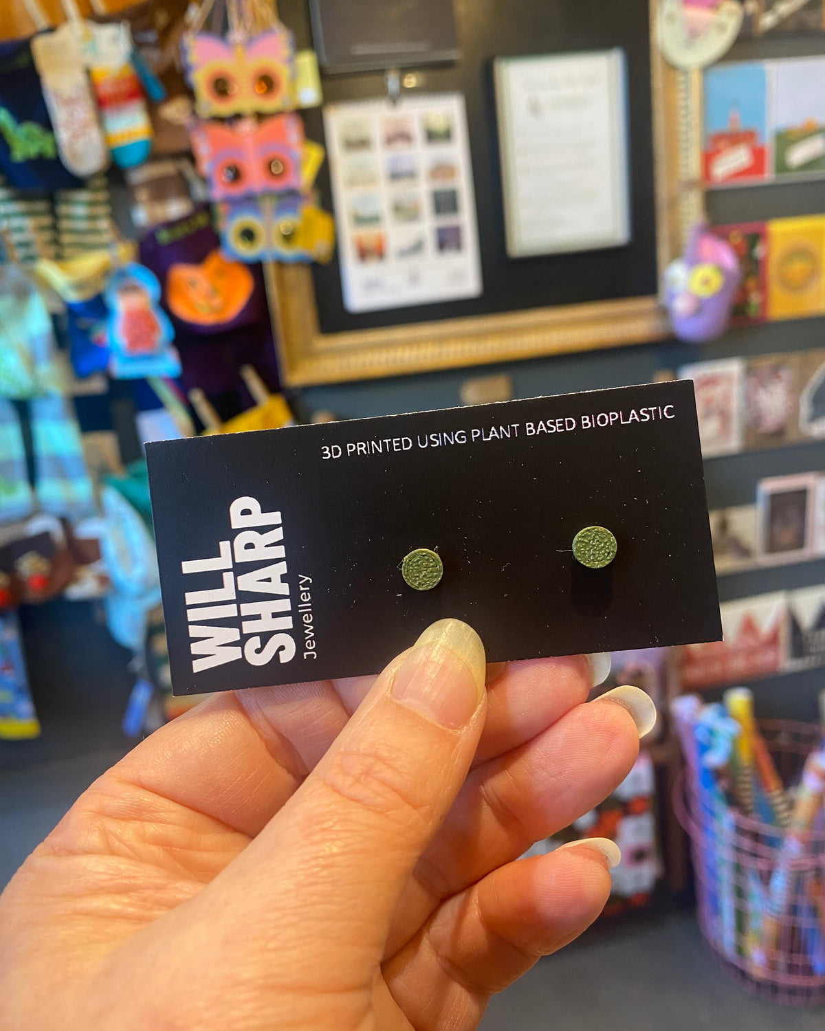 Little PLA Stud Earrings