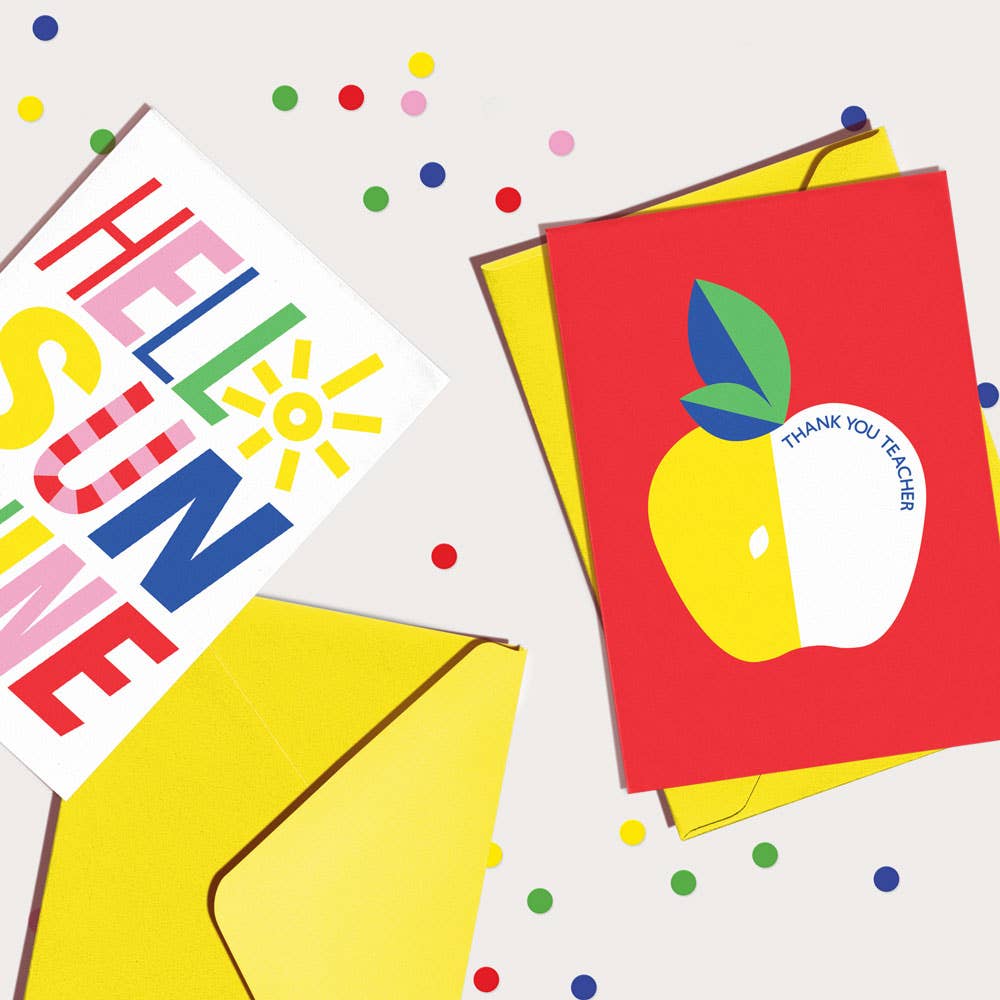 Thank You Teacher Card