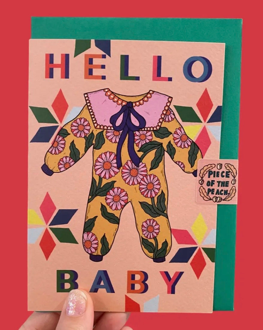 Hello Baby New Baby Card