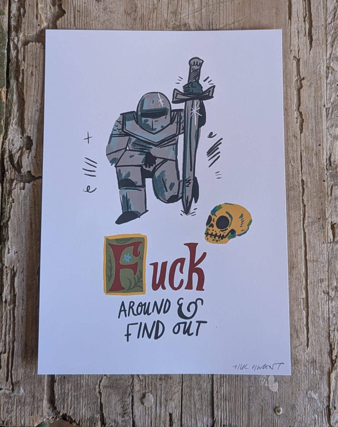 F Around And Find Out Print 