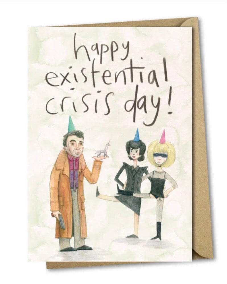 Existential Crisis Blade Runner Card