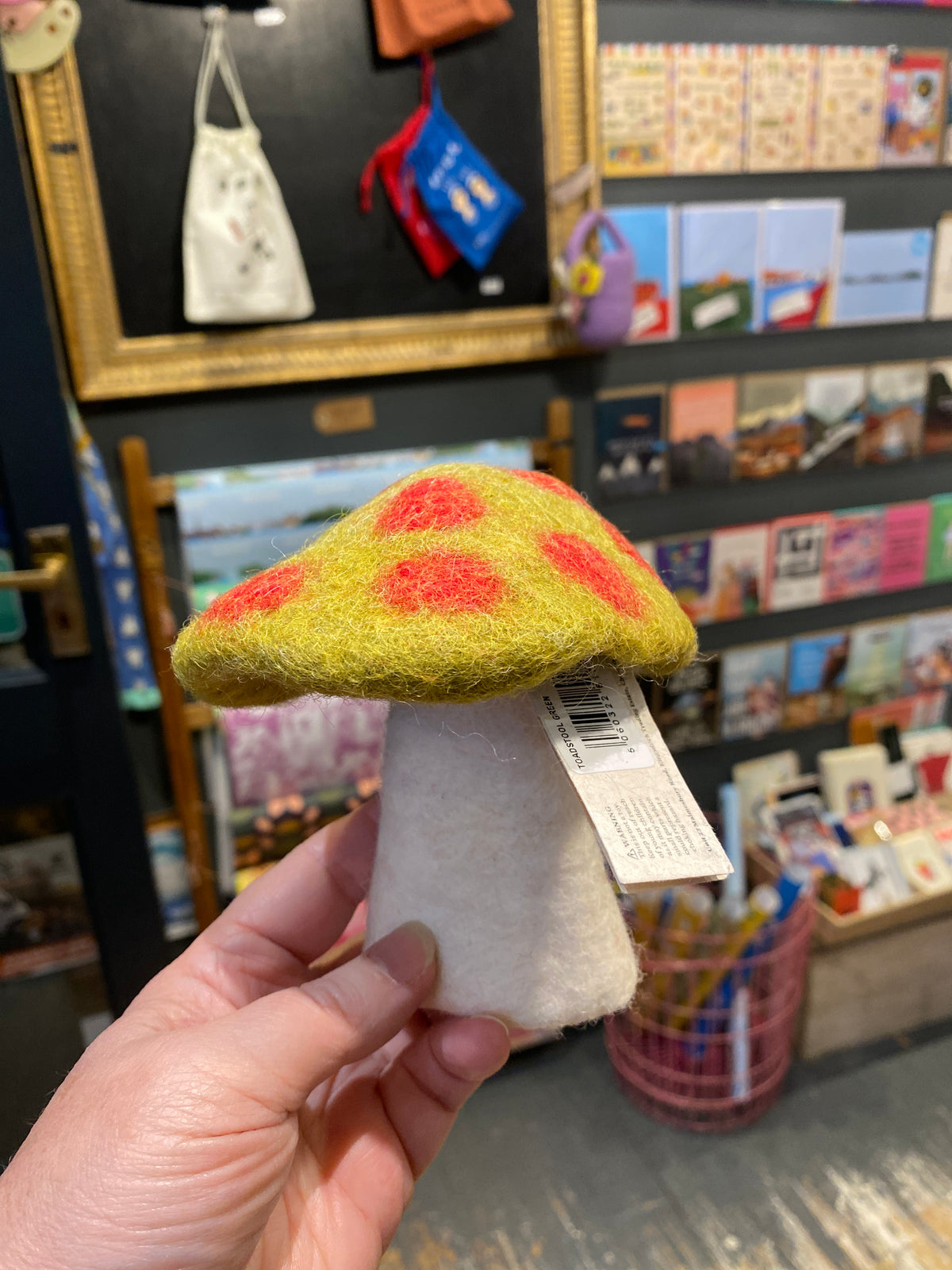 Felt Toadstool Decoration