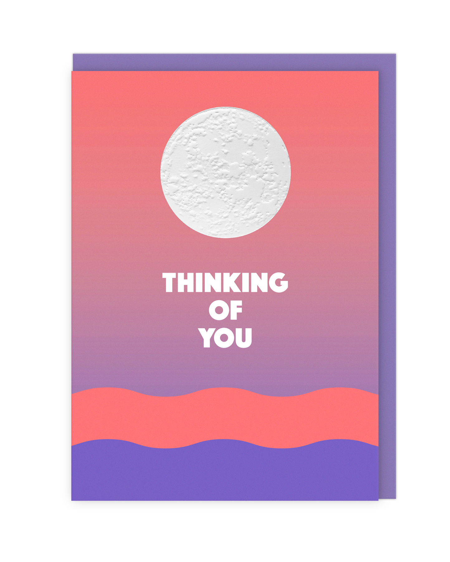Thinking Of You Moon Card