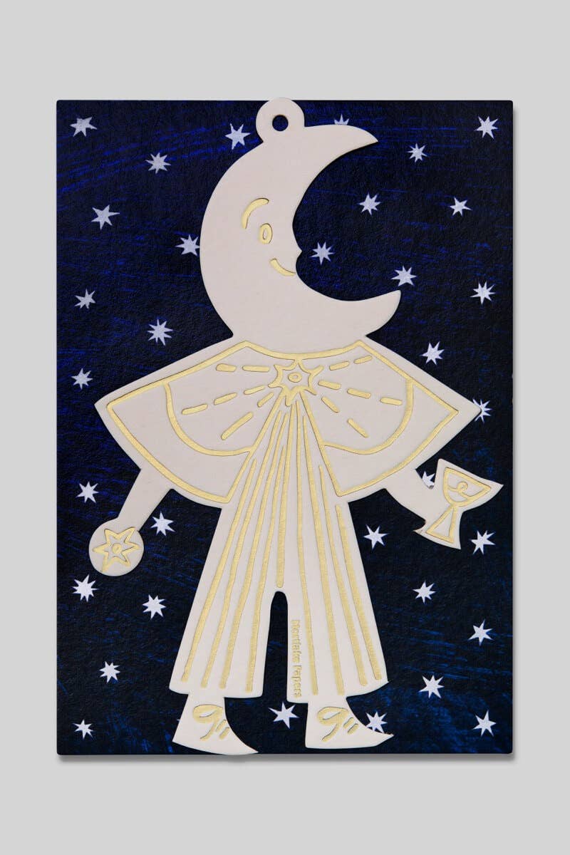 Moon Folk Ornament