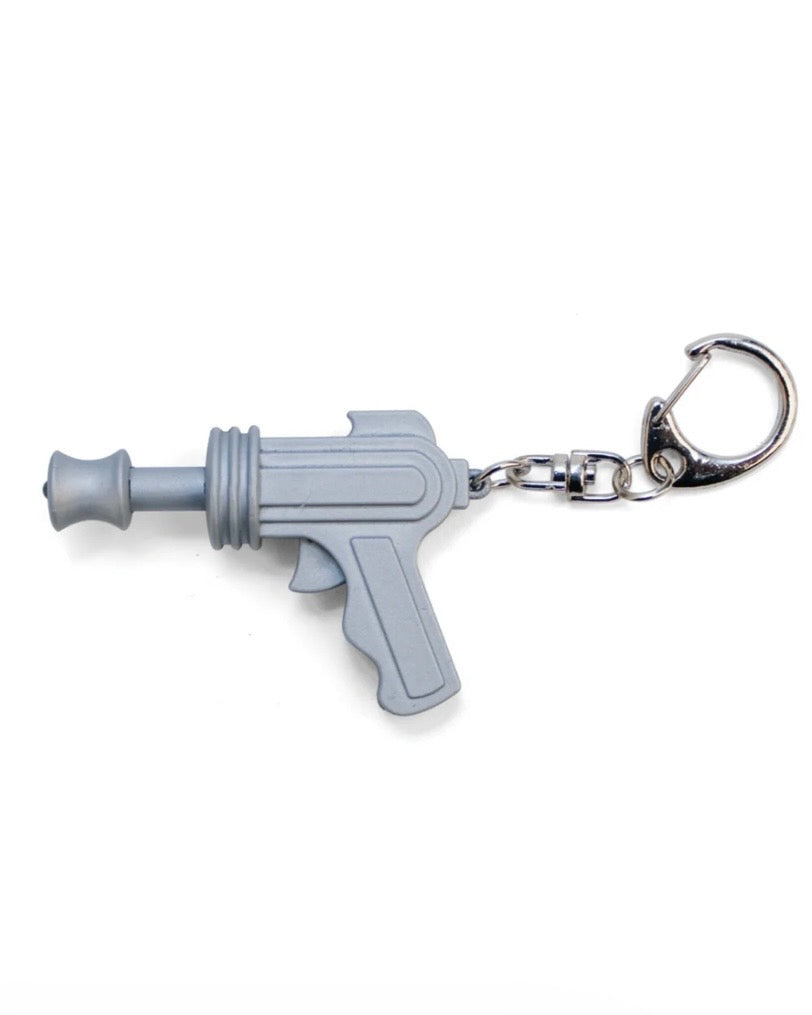 Light Up Space Gun Keyring