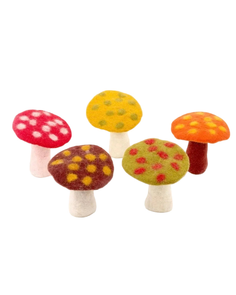 Felt Toadstool Decoration