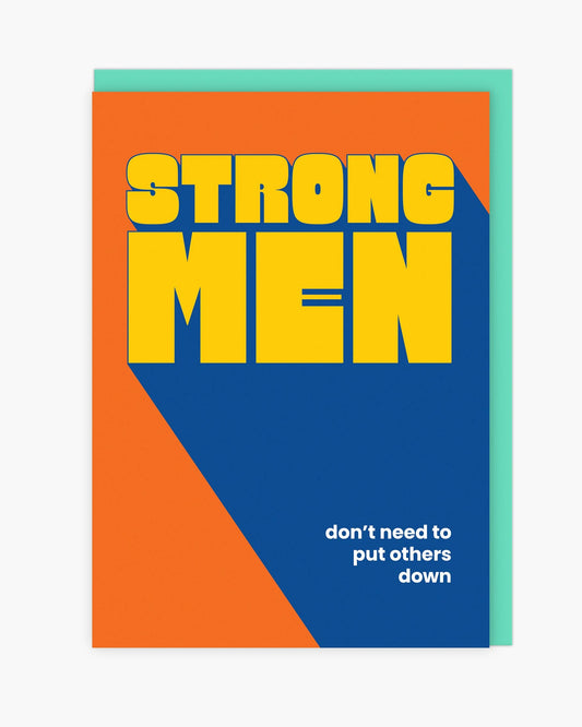 Strong Men Card