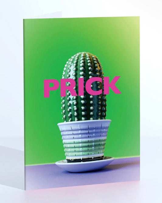 Prick Cactus Card