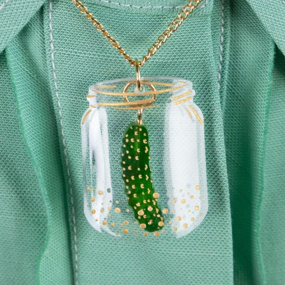 In A Pickle Necklace