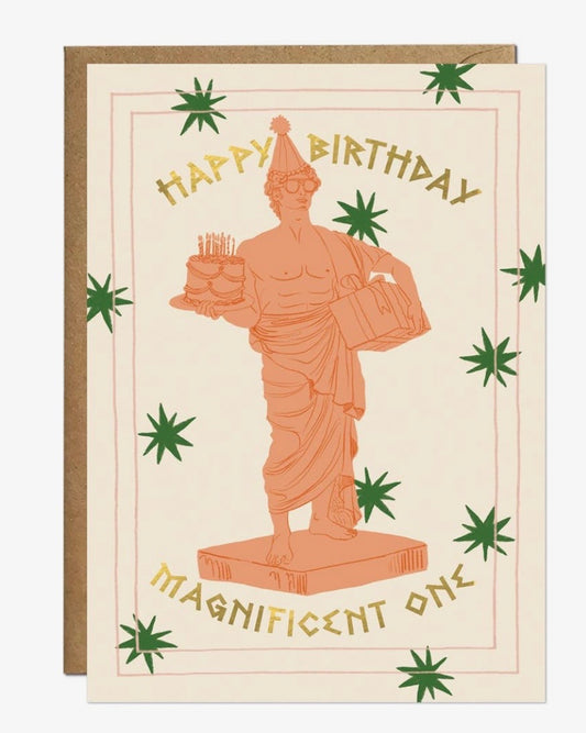 Magnificent One Birthday Card
