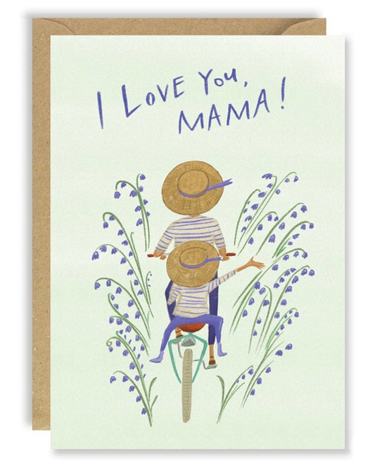 I Love You, Mama! Day Card