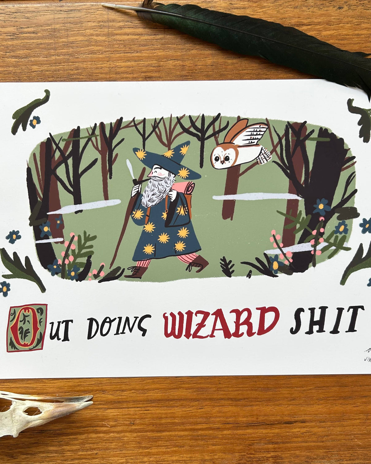 Wizard S**t Print 