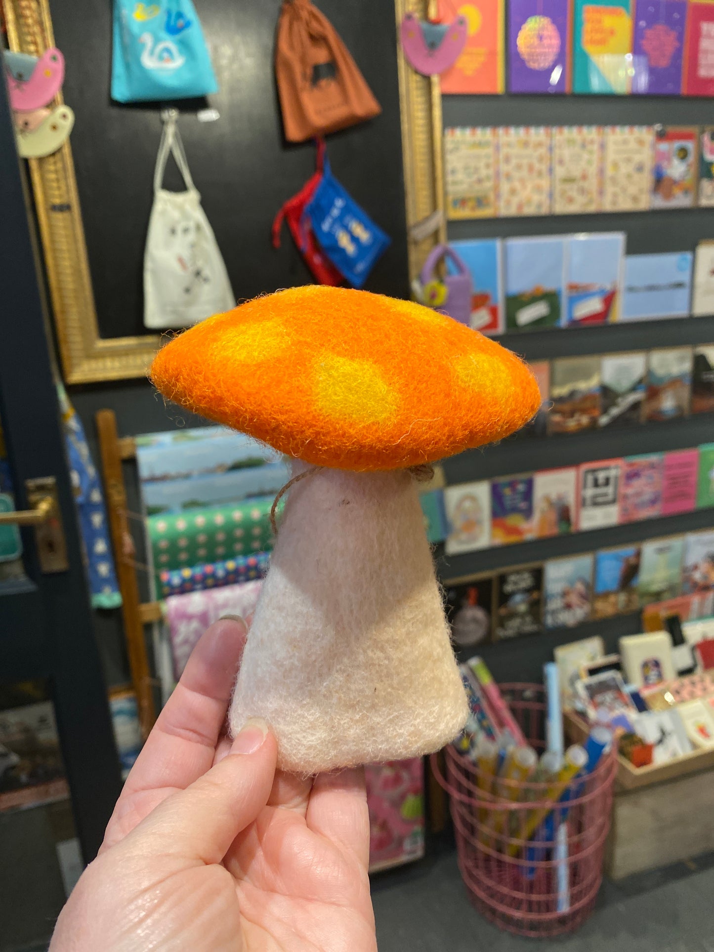 Felt Toadstool Decoration