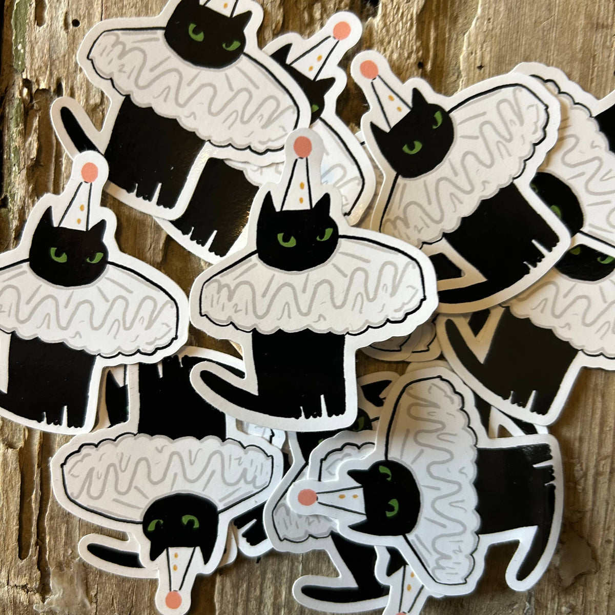 Ruff Cat Sticker 