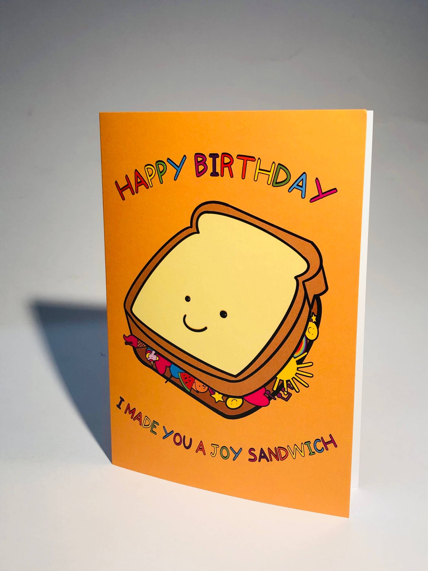 Birthday Joy Sandwich Card