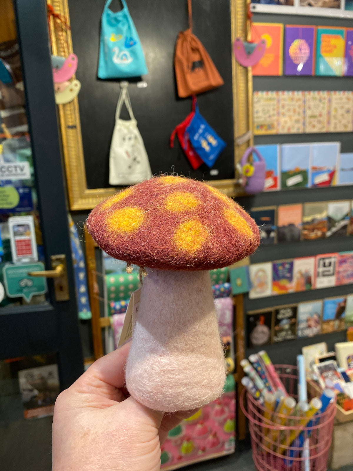 Felt Toadstool Decoration