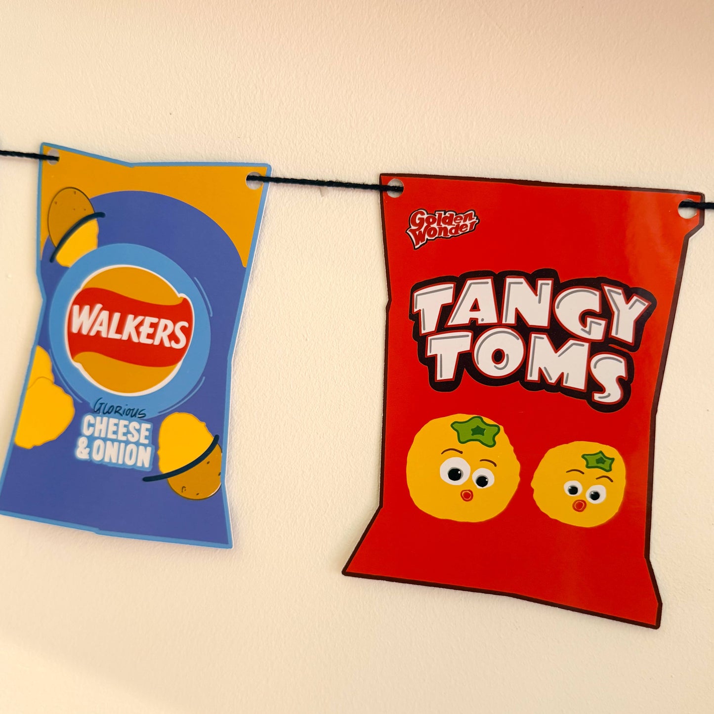 Crisp Packet Garland