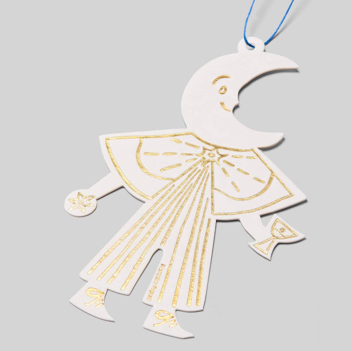 Moon Folk Ornament