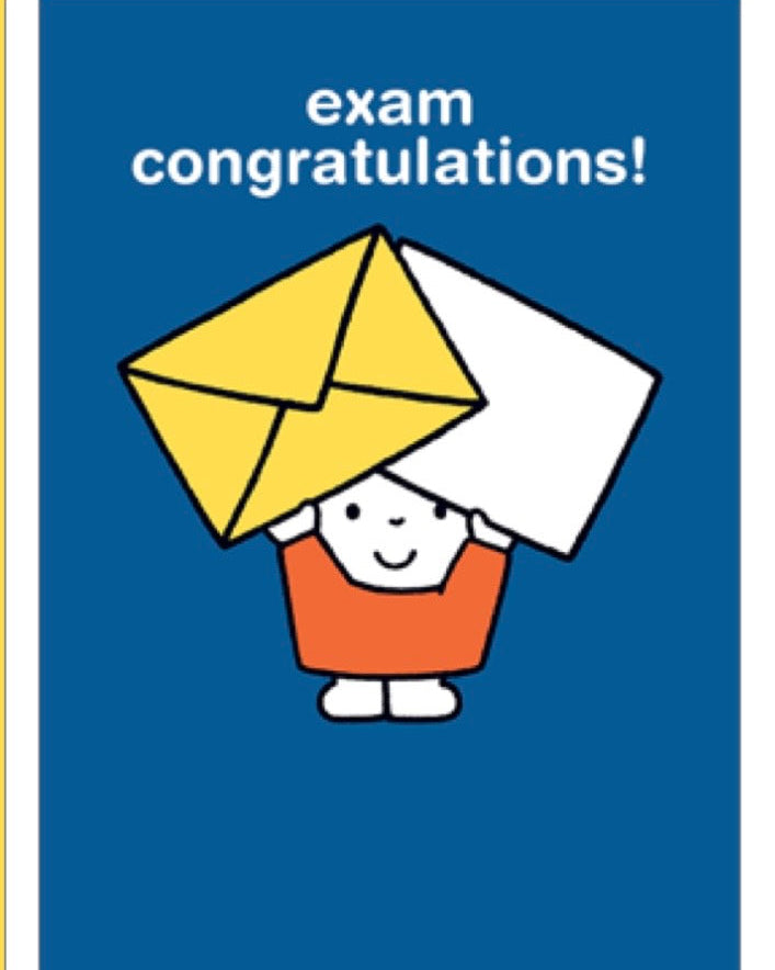Dick Bruna Exam Congratulations Card