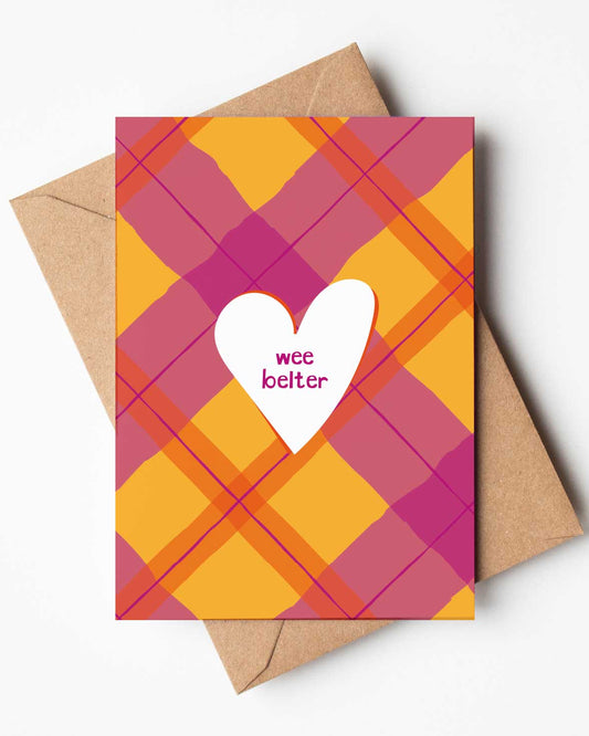 'Wee Belter' Card