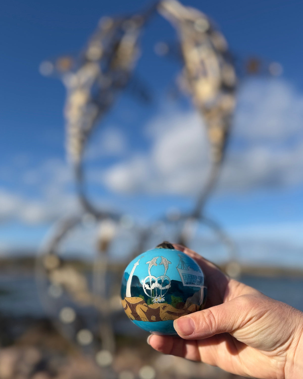 NEW! Stonehaven Seafront Sculptures Bauble