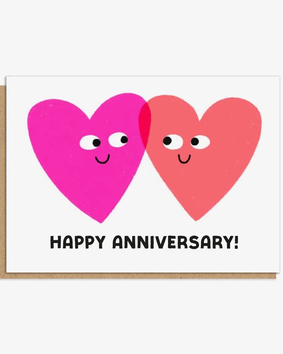 Anniversary Hearts Card