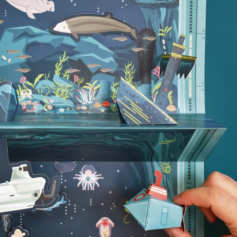 Create Your Own Deep Blue Seascape-Clockwork Soldier-My Beautiful Caravan