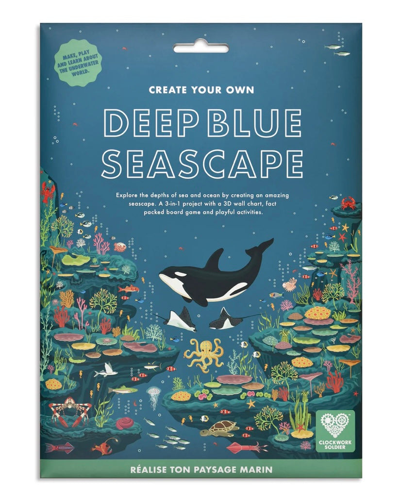 Create Your Own Deep Blue Seascape-Clockwork Soldier-My Beautiful Caravan