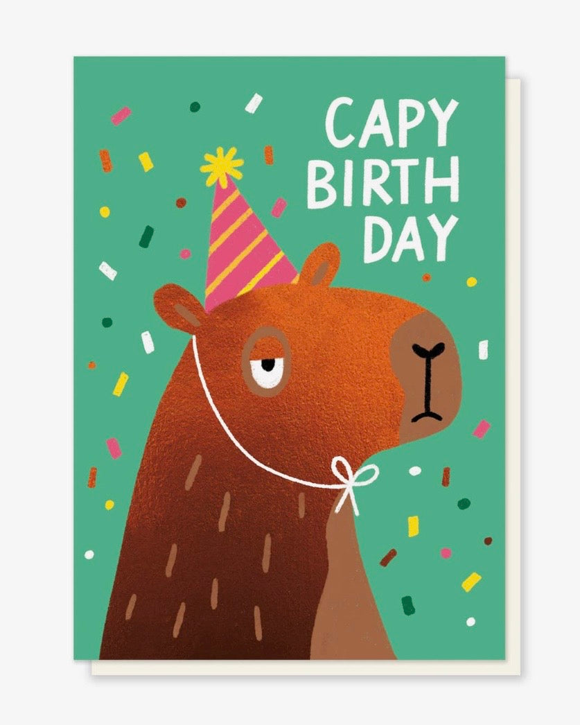 Capy Birthday Card