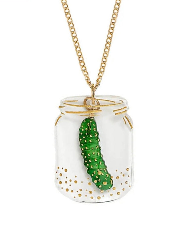 In A Pickle Necklace