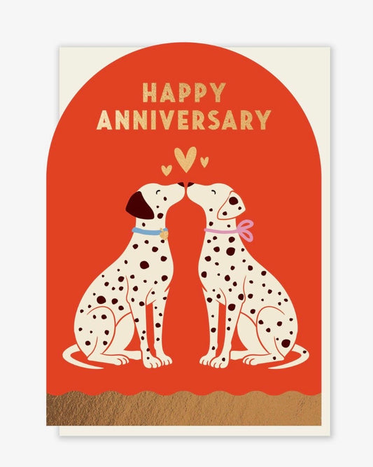 Dalmatians Anniversary Card