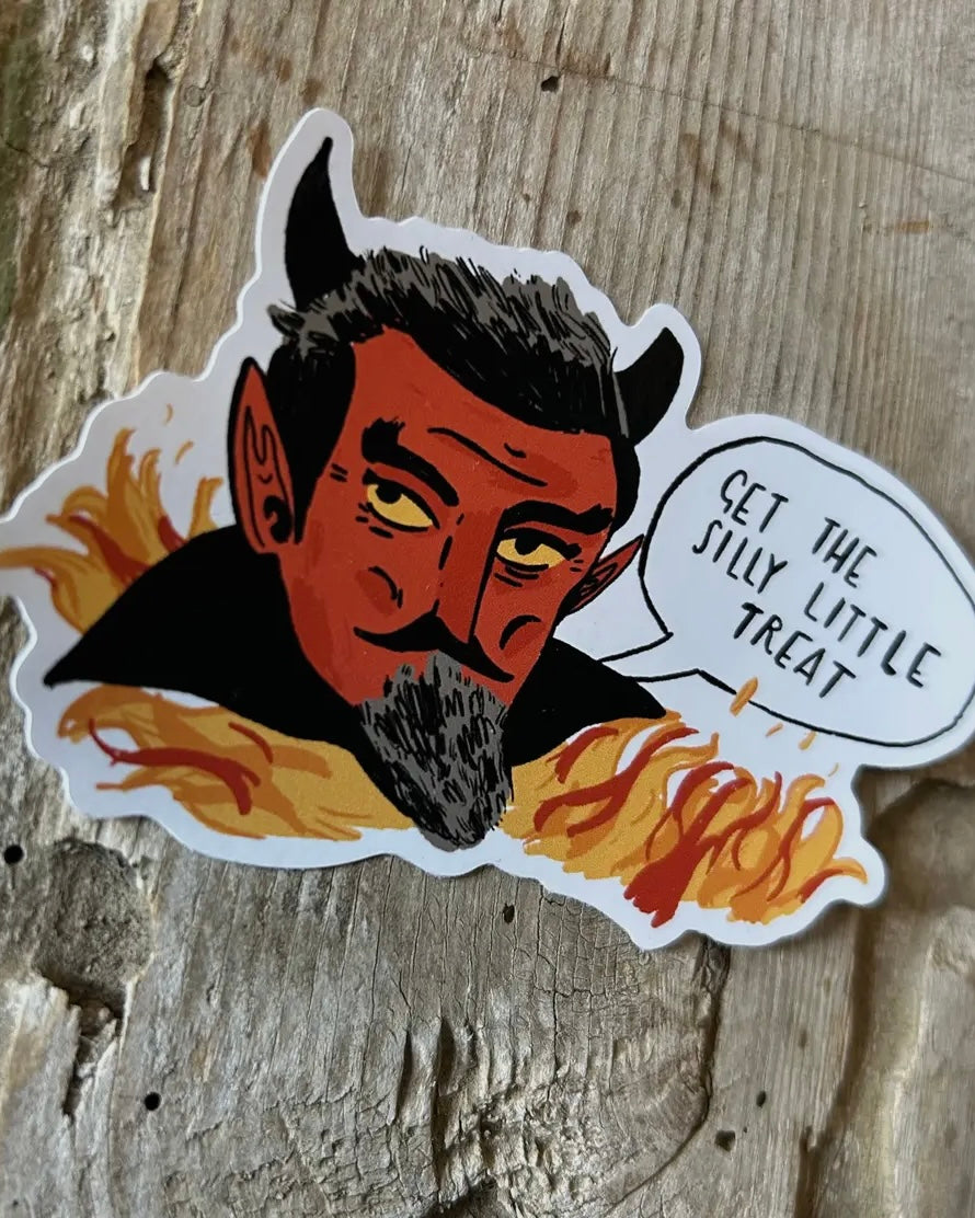 Halloween / Spooky Stickers-Dick Vincent Illustrations-My Beautiful Caravan