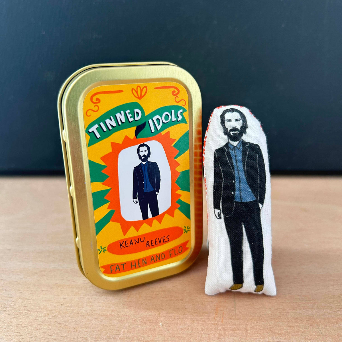Keanu Reeves Tinned Idol-Fat Hen And Flo-My Beautiful Caravan