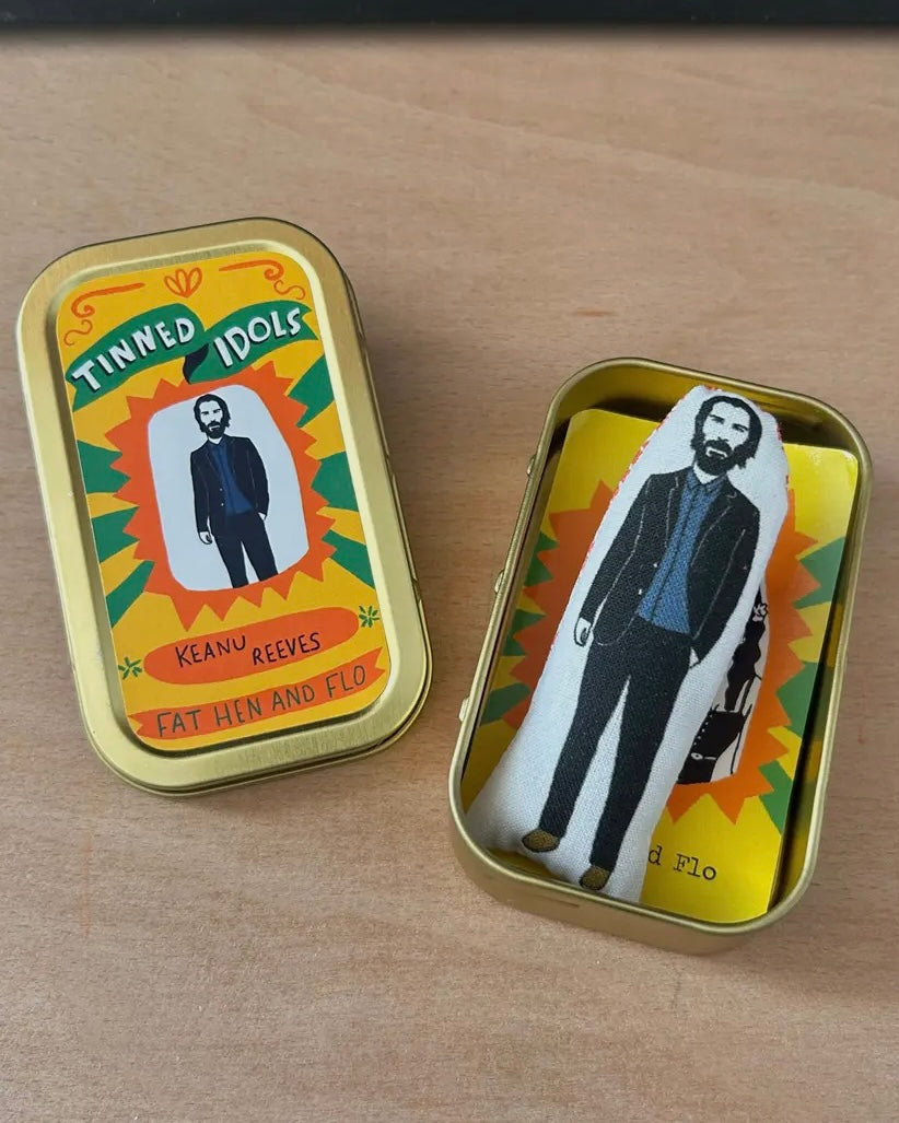 Keanu Reeves Tinned Idol-Fat Hen And Flo-My Beautiful Caravan