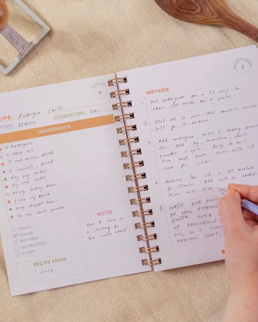 Recipe Journal-Good Tuesday-My Beautiful Caravan