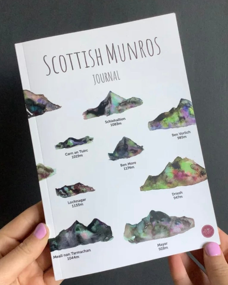 Scottish Munros Journal-Scot Bucket List-My Beautiful Caravan