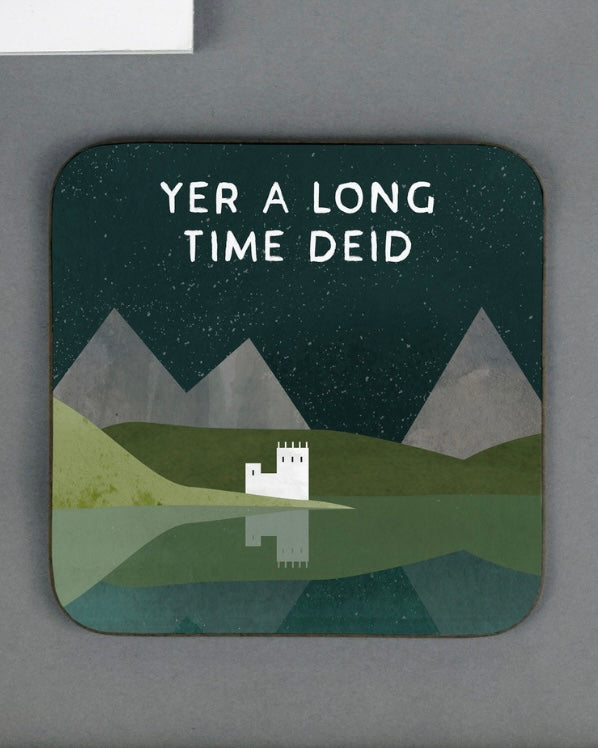 Scottish Sayings Coasters-Eat Haggis-My Beautiful Caravan