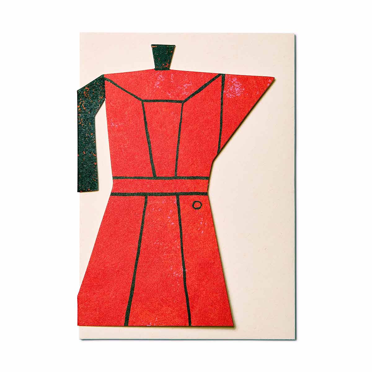 Coffee Pot Birthday Card