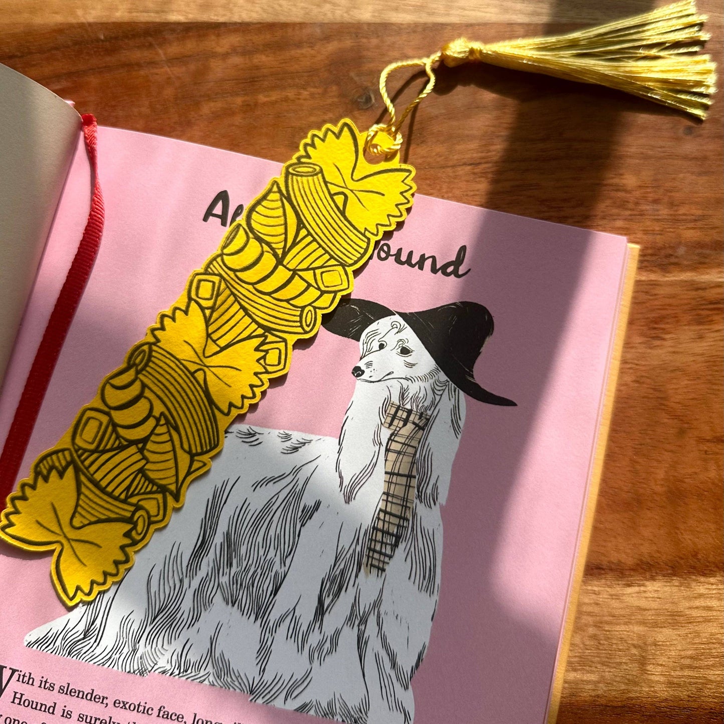 Crazy Pasta Bookmark